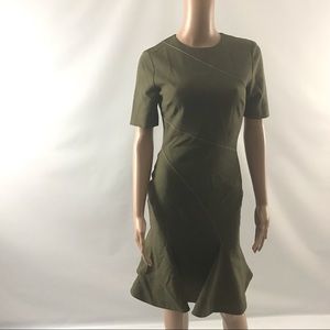 Cinq a Sept Women’s Sheath Dress Size 4 Olive